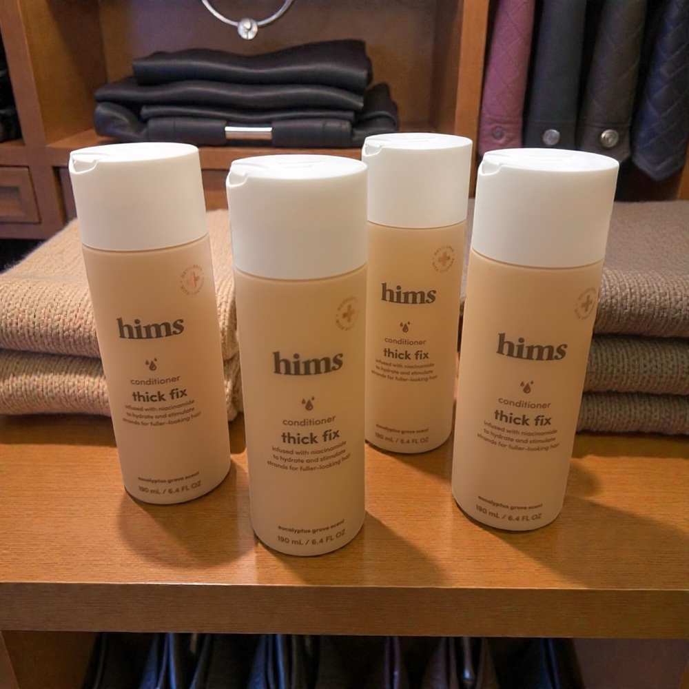 Hims Thick Fix Conditioner Hair Thickening 6.4oz‎ Bundle of 4 New & Sealed